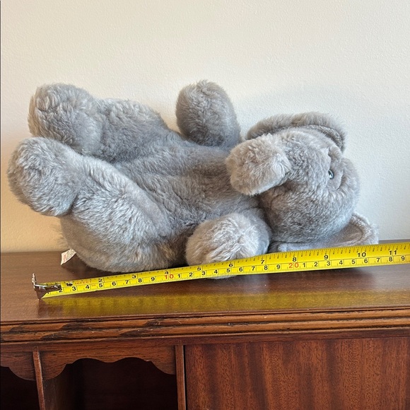 Ty Thunder the Gray Plush Elephant from 2011 - Picture 2 of 10